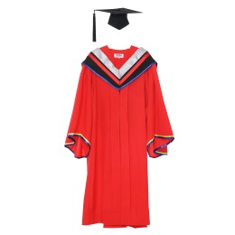 Order the graduation gown of the doctoral school of information technology of the University of Macau, black square graduation hat, silver V-neck shawl, doctoral graduation gown garment factory DA165 Order the graduation gown of the doctoral school of information technology of the University of Macau, black square graduation hat, silver V-neck shawl, doctoral graduation gown garment factory DA165